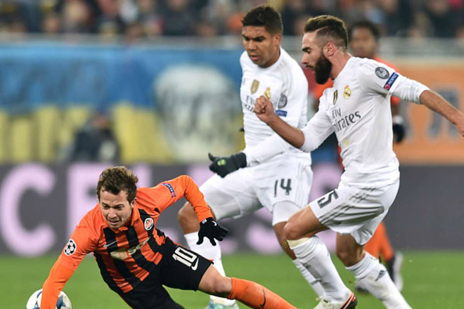 Real Madrid săn tìm chiến thắng thứ 3 liên tiếp trước Shakhtar Donetsk ở Champions League