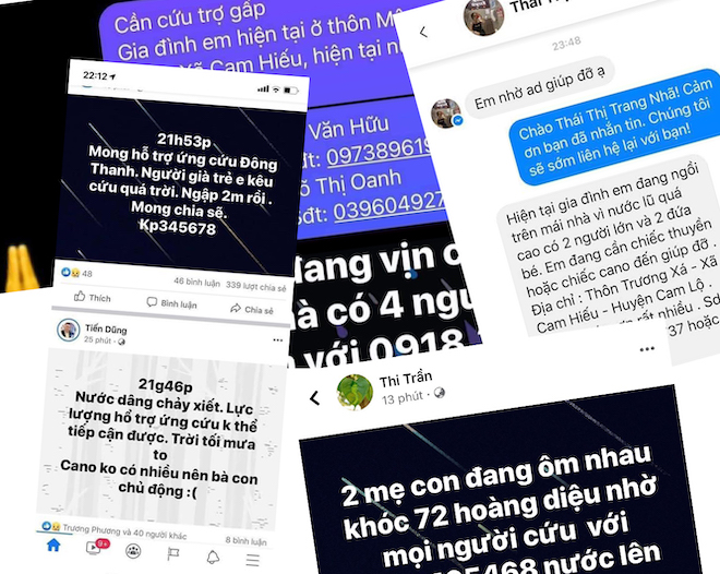 Những status kêu cứu trên Facebook