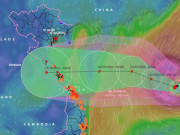 Tin tức trong ngày - Bão số 8 đang bắt đầu tăng cấp khi hướng về phía quần đảo Hoàng Sa