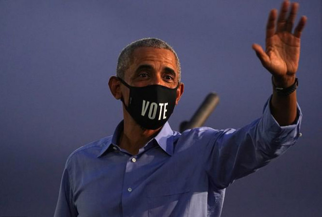 Ông Obama trong sự kiện ngày 21/10. Ảnh: Reuters