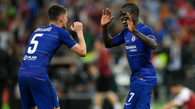 Kante và Jorginho tạo nên sự khác biệt giữa Chelsea và PSG