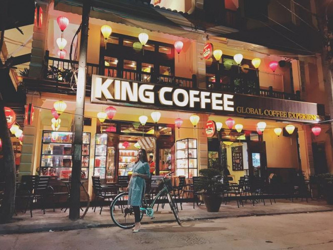 Cửa hàng King Coffee tại Hội An (Quảng Nam) của bà Lê Hoàng Diệp Thảo.