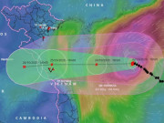 Tin tức trong ngày - Thông tin mới về vị trí và cường độ của bão số 8 đang hướng vào miền Trung