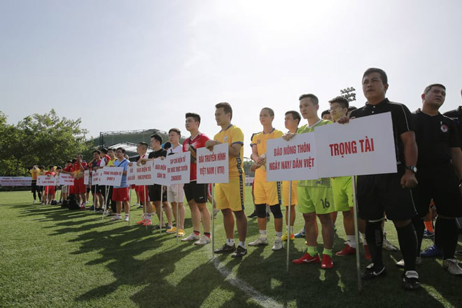 Giải bóng đá Báo Nông thôn Ngày nay/Dân Việt 2020 chính thức khai mạc