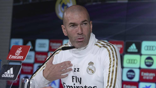 HLV Zinedine Zidane không sợ bị Real Madrid sa thải