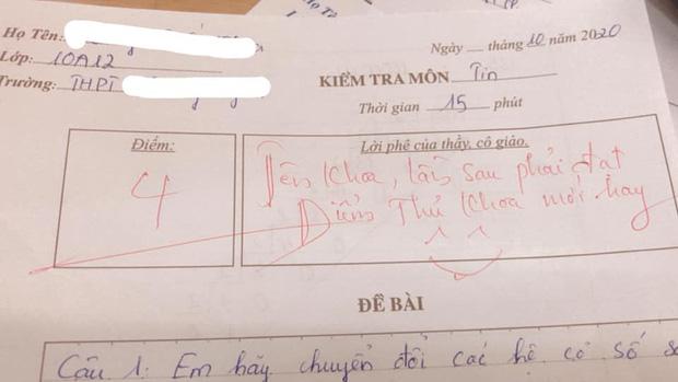 Nhận &#34;trứng ngỗng&#34; bài kiểm tra nhưng đám học trò vẫn cười &#34;không nhặt được miệng&#34; vì thứ này - 2