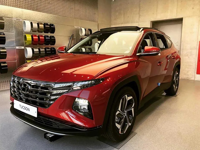 Ảnh thực tế Hyundai Tucson 2021 tại đại lý