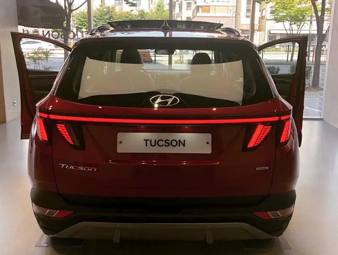 Hyundai Tucson 2021 lăn bánh trên đường phố, thực tế bên ngoài còn đẹp hơn ảnh hãng - 8