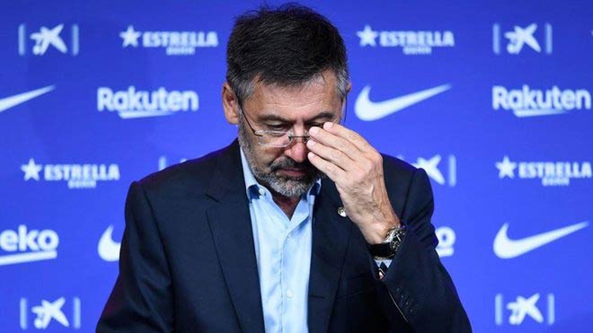 Chủ tịch Josep Maria Bartomeu có thể từ chức ở Barca sau cuộc họp hôm nay