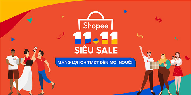 Shopee khởi động sự kiện 11.11 Siêu Sale mang lợi ích TMĐT đến tất cả người dùng - 1