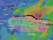 Tin tức trong ngày - Bão số 9 giật cấp 14 đã vào Biển Đông, đang hướng về miền Trung
