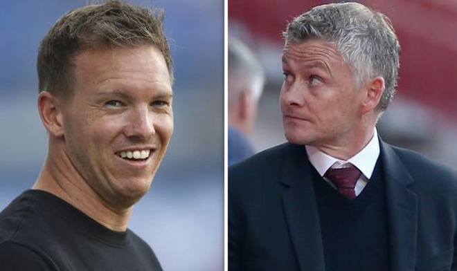 "Baby Mourinho" - Julian Nagelsmann (trái) được Solskjaer đánh giá rất cao