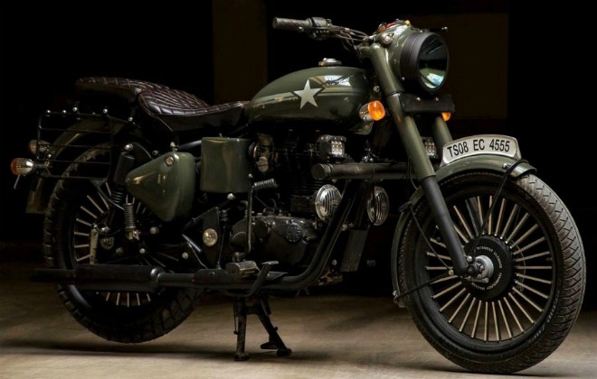 Royal Enfield Bullet Mahi.