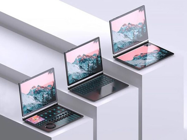 Độc đáo ý tưởng máy tính lai máy tính bảng mới của Lenovo