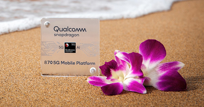 Snapdragon 870 sẽ hỗ trợ 5G và AI.