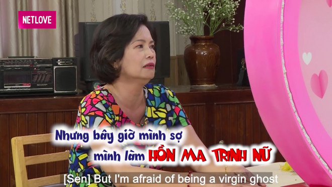 Nỗi sợ làm "hồn ma trinh nữ" của bà Sen khiến mọi người vừa buồn cười cũng vừa thương cảm