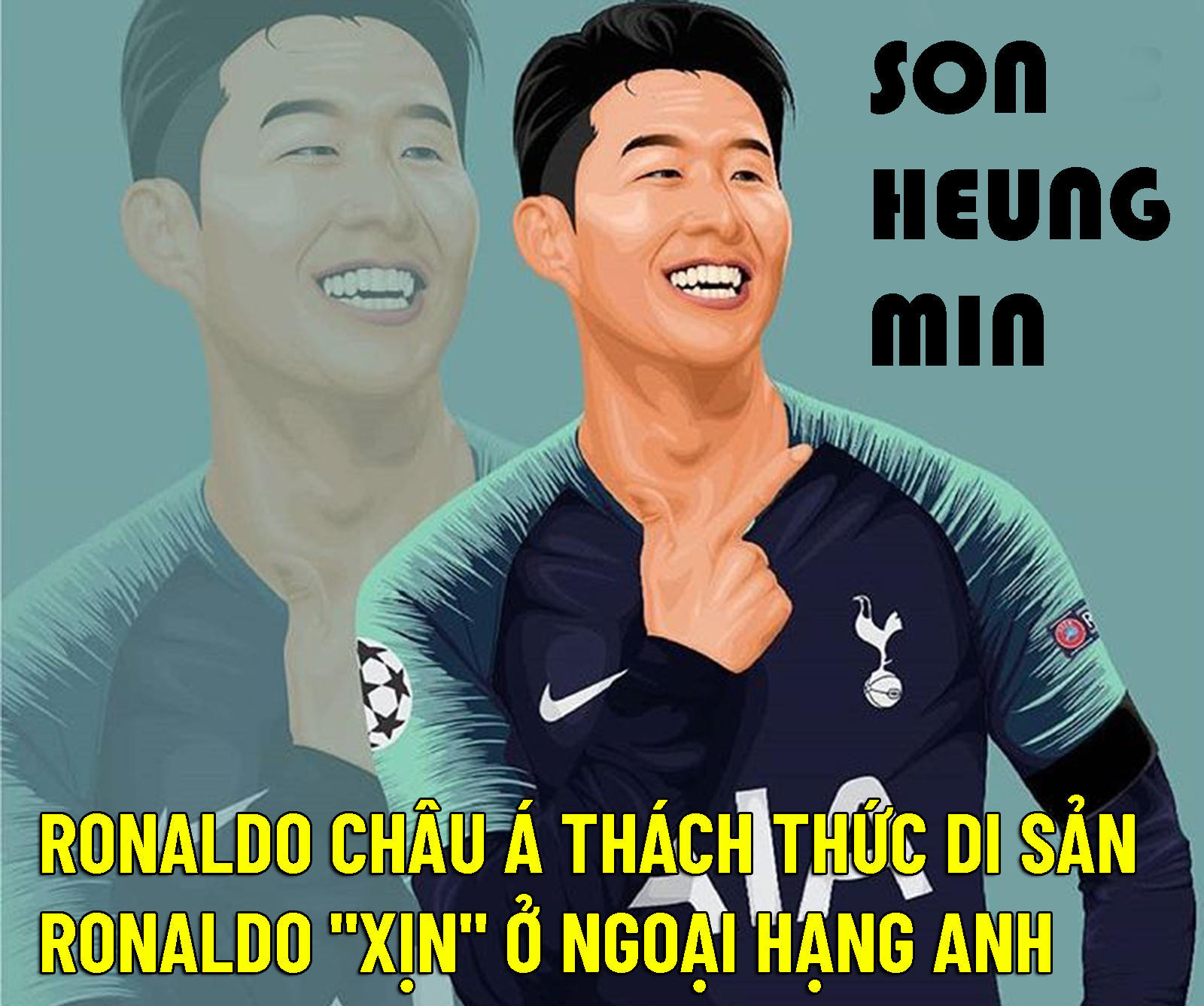 Son Heung Min: “Ronaldo châu Á” thách thức di sản Ronaldo “xịn” ở Ngoại hạng Anh - 1