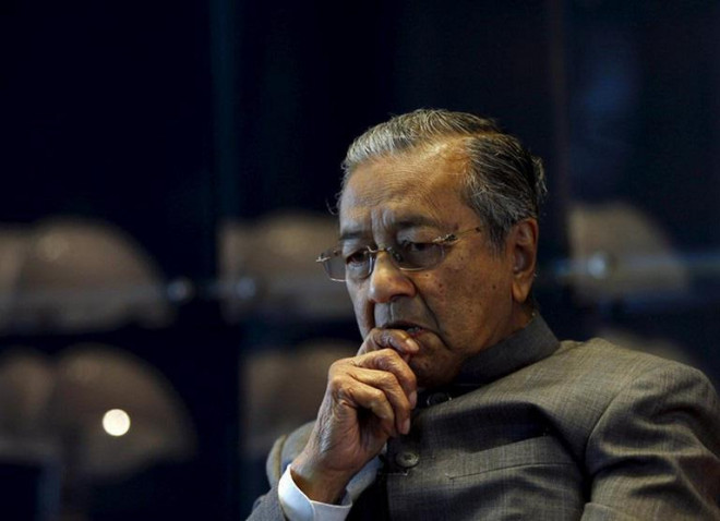 Cựu Thủ tướng Malaysia Mahathir Mohamad. Ảnh: Reuters