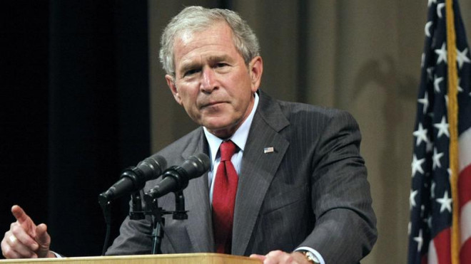 Cựu Tổng thống George W. Bush. Ảnh: GETTY IMAGES