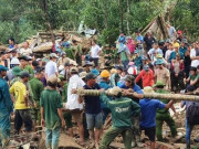 Tin tức trong ngày - Sạt lở kinh hoàng ở Trà Leng: Tìm thấy thêm 1 thi thể, chó nghiệp vụ vào cuộc