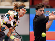 Thể thao - Video tennis Rublev - Thiem: Cú sốc bất ngờ, tạm biệt &quot;nhà vua&quot;