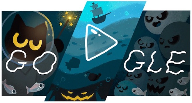 Google tung đủ trò thú vị cho người dùng chơi Halloween - 1