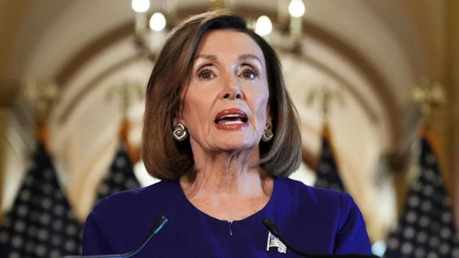 Chủ tịch Hạ viện Mỹ - bà Nancy Pelosi. Ảnh: FOX NEWS