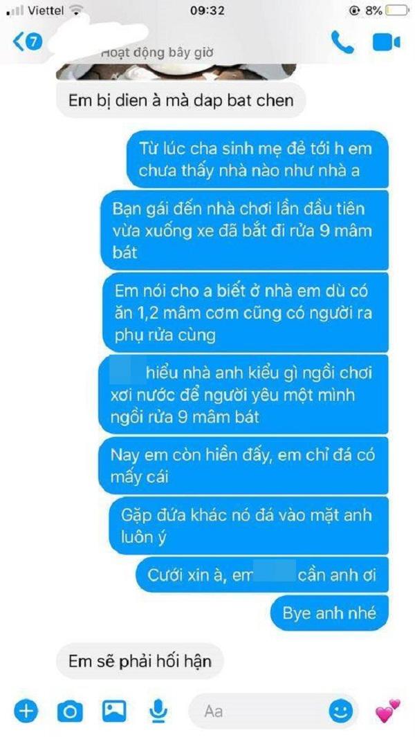 Và màn "phản đòn" cực "gắt" của cô gái.