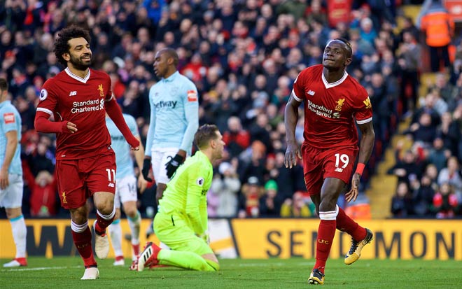 Liverpool hướng đến chiến thắng trước West Ham nhằm&nbsp;tạm chiếm ngôi đầu bảng giải Ngoại hạng Anh từ tay Everton
