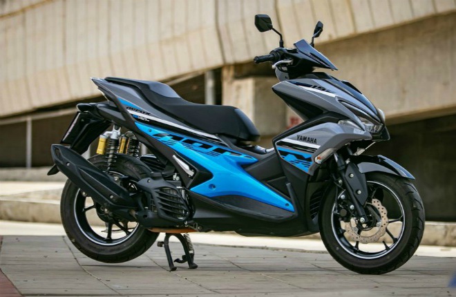 2020 Yamaha Aerox 155 tại Thái Lan.