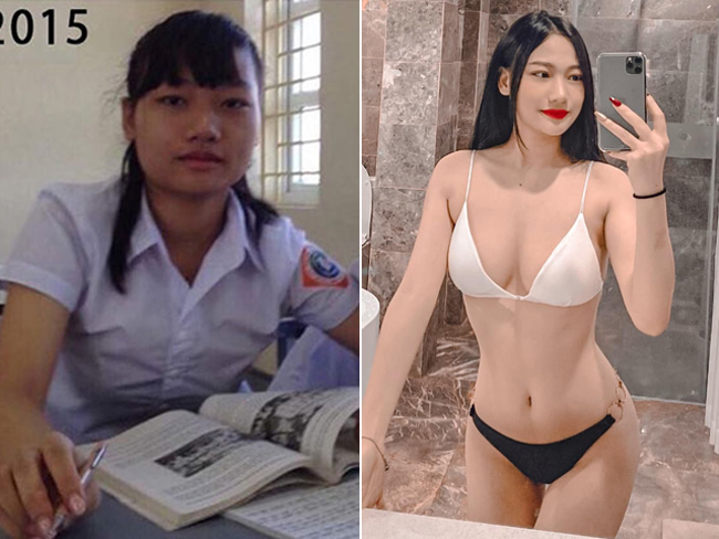 Dạ Thảo (sinh năm 1998, quê Quảng Ninh, sinh viên trường Đại học Công nghiệp Hà Nội) được mệnh danh là "cô gái vàng trong làng lột xác". 
