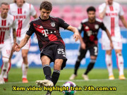 Bóng đá - Video highlight trận Koln - Bayern Munich: Đột biến quả 11m, phút hồi hộp cuối trận