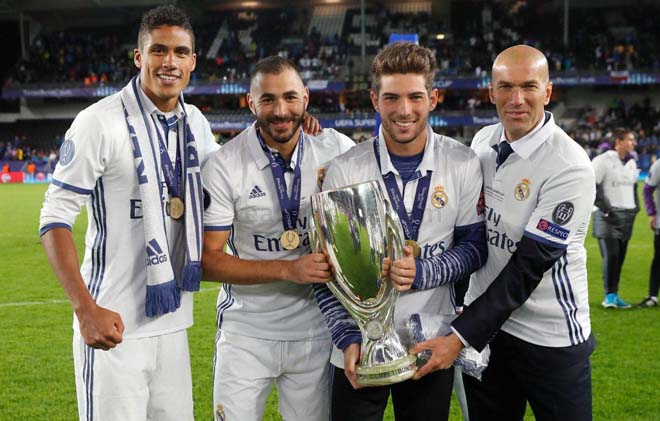 Các cầu thủ người Pháp ở Real luôn được HLV Zidane ưu tiên