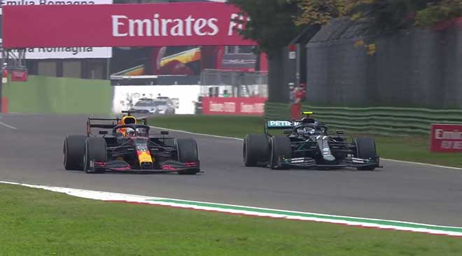 Verstappen vượt qua Bottas