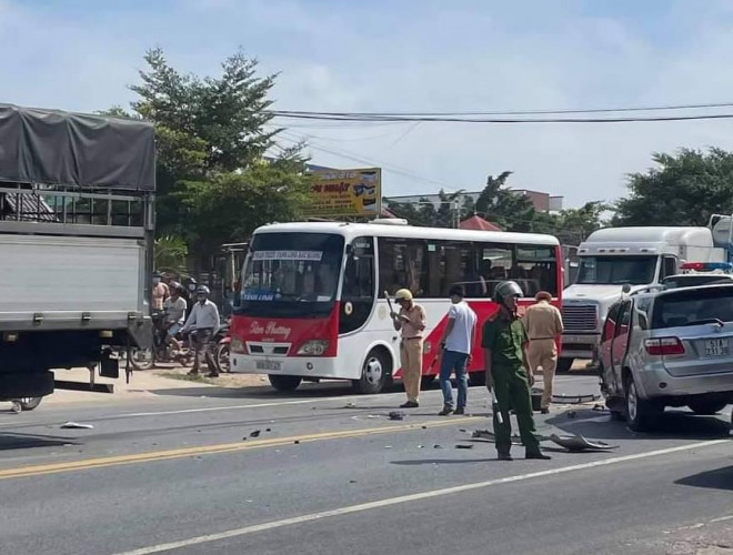 Hiện trường vụ tai nạn