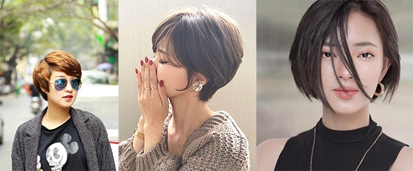12 kiểu tóc ngắn cho mặt tròn đẹp giúp che khuyết điểm hot nhất - 9
