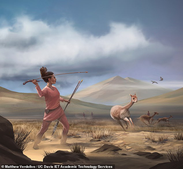 Chân dung thiếu nữ thợ săn 9.000 tuổi - Ảnh: ĐẠI HỌC CALIFORNIA Ở DAVIS