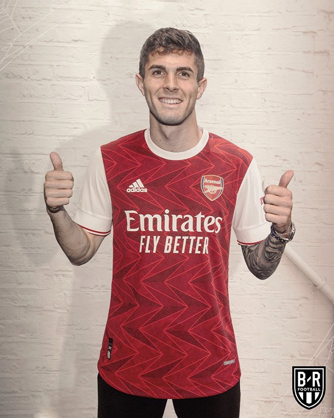 Pulisic thì gia nhập Arsenal từ Chelsea.