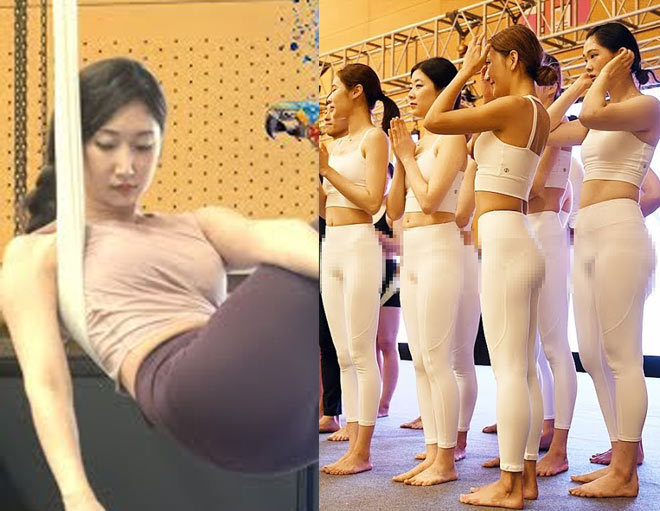 Không hở hang nhưng các VĐV Yoga của Hàn Quốc cũng khiến người hâm mộ "đỏ mặt" vào năm 2019