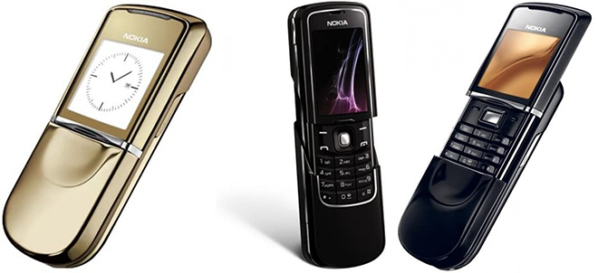 Nokia 8000 phiên bản cũ.