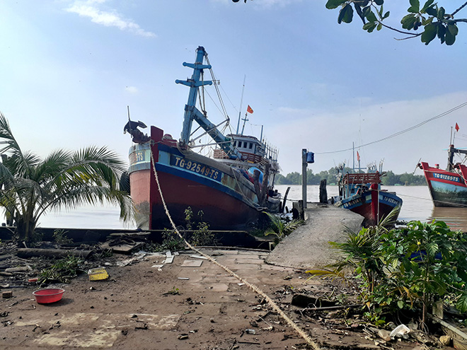 Chiếc tàu xảy ra vụ án mạng.