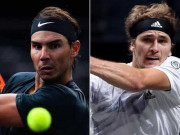 Thể thao - Trực tiếp tennis Nadal - Zverev: &quot;Bò tót&quot; tự kết liễu mình (Bán kết Paris Masters) (Kết thúc)