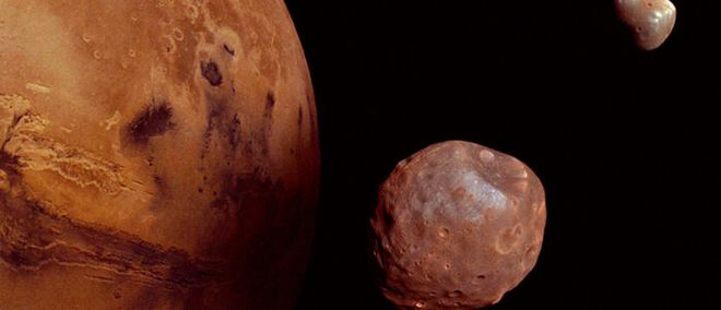 Tiểu hành tinh 1998 VF 31 lẩn khuất phía sau sao Hỏa.