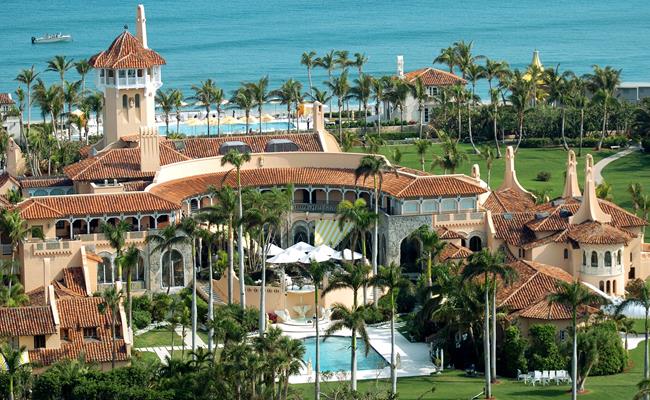 Còn đây là quần thể biệt thự của ông Trump nằm ở Mar-A-Lago, Palm Bay, Florida.
