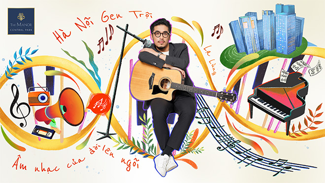 “Hoàng tử Indie” Thái Vũ khắc hoạt một “Hà Nội Gen Trội” nhẹ nhàng, bình yên qua âm nhạc của riêng mình.