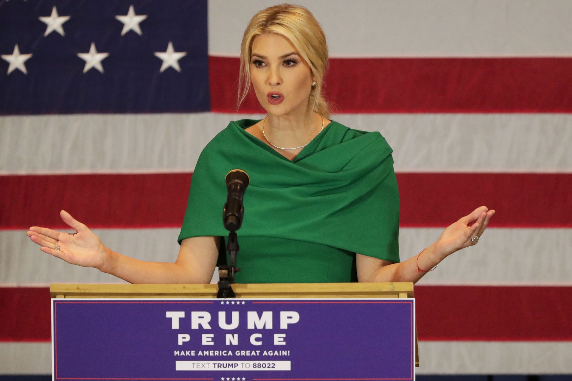 Cô Ivanka vẫn sẽ bảo đảm một cuộc sống giàu sang sau khi nghỉ việc ở Nhà Trắng (ảnh: The Guardian)