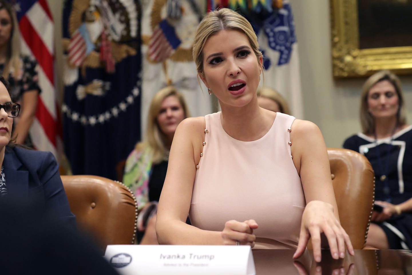 Ivanka Trump – cô con gái xinh đẹp, tài giỏi của ông Trump (ảnh: Reuters)