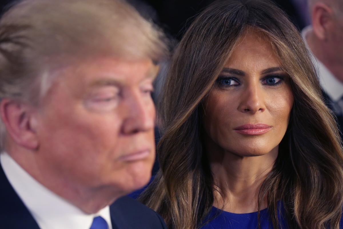 Mối quan hệ giữa ông Trump và vợ khiến dư luận tốn không ít giấy mực (ảnh: AP)