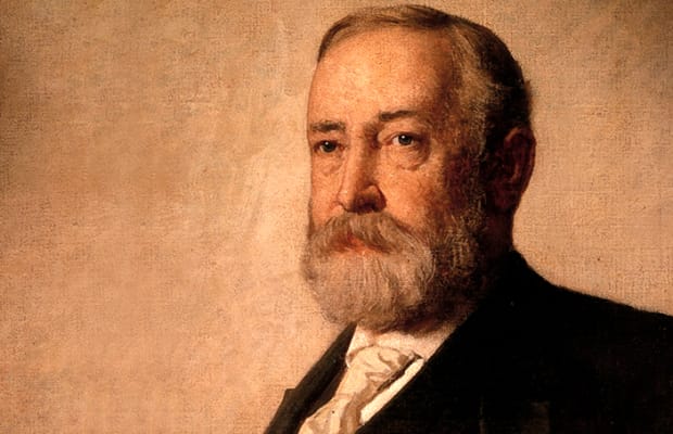 Ứng viên đảng Cộng hòa, thượng nghị sĩ&nbsp;Benjamin Harrison.