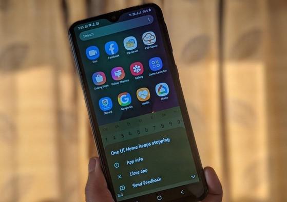 Điện thoại Samsung đôi khi sẽ bị lỗi giao diện người dùng. Ảnh: Guidingtech